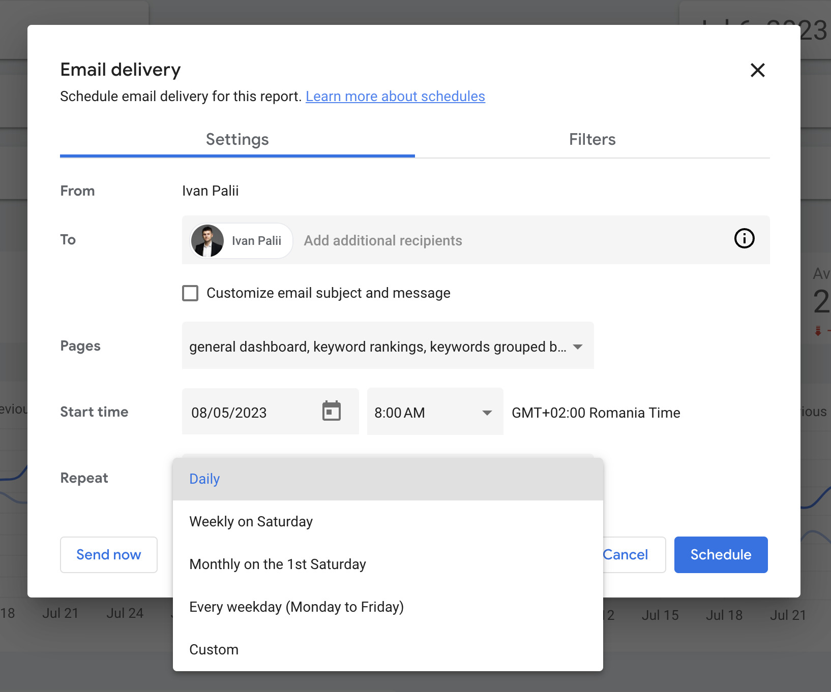 Google Search Console Looker Studio Template