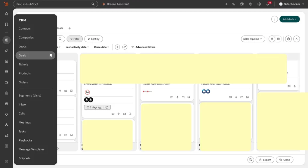 hubspot crm as salesforce alternative