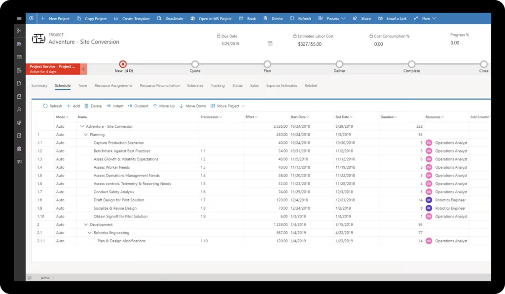 mycrosoft dynamics 365 as salesforce alternative